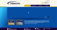 Desktop Screenshot of medovic.cl